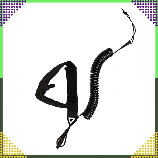 Seguridad en el agua gracias al leash en espiral