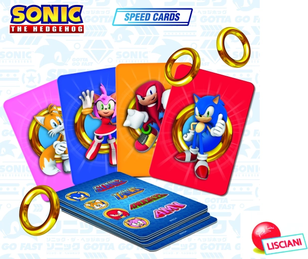 Juego de cartas Sonic Speed de Lisciani