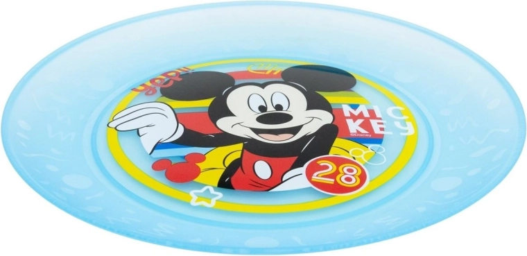 Motivo de Mickey Mouse y borde práctico