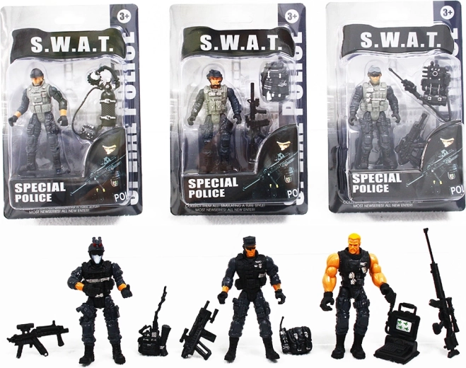Figura de acción de soldado 10 cm – serie 1 (varios modelos)