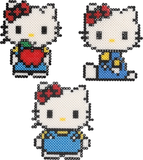 Hello Kitty set de cuentas para planchar para niños