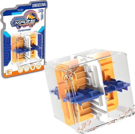 Rompecabezas 3D laberinto en cubo
