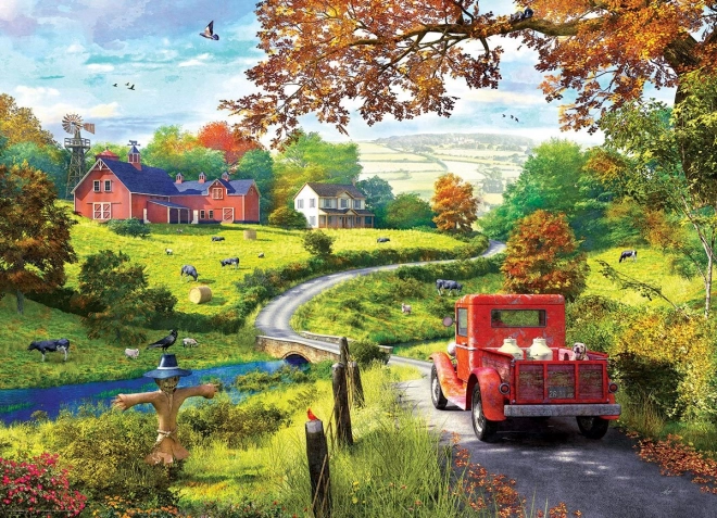 Puzzle paseo por el campo 1000 piezas EUROGRAPHICS