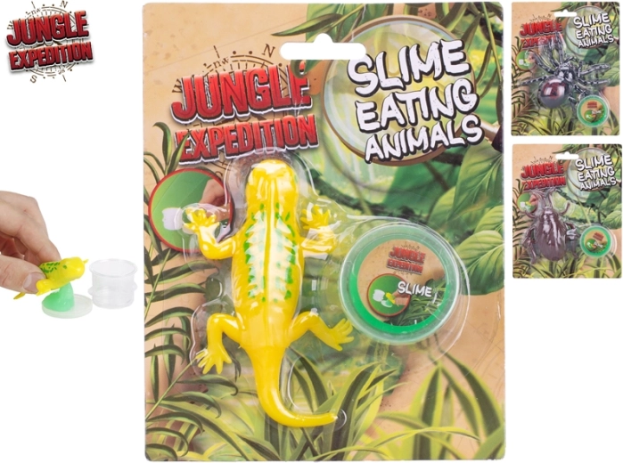 Jungle Expedition animalito con slime – juguete interactivo con slime