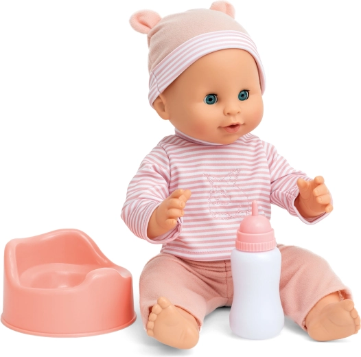 Muñeca grande Sara 40 cm, bebe y hace pipí, Lillan & Friends