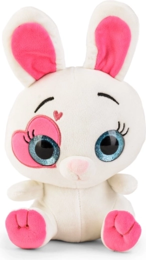 Conejito de peluche blanco de 20 cm Daffi