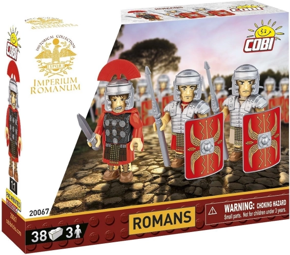 Set de construcción Imperium Romanum - Romanos 3 figuras