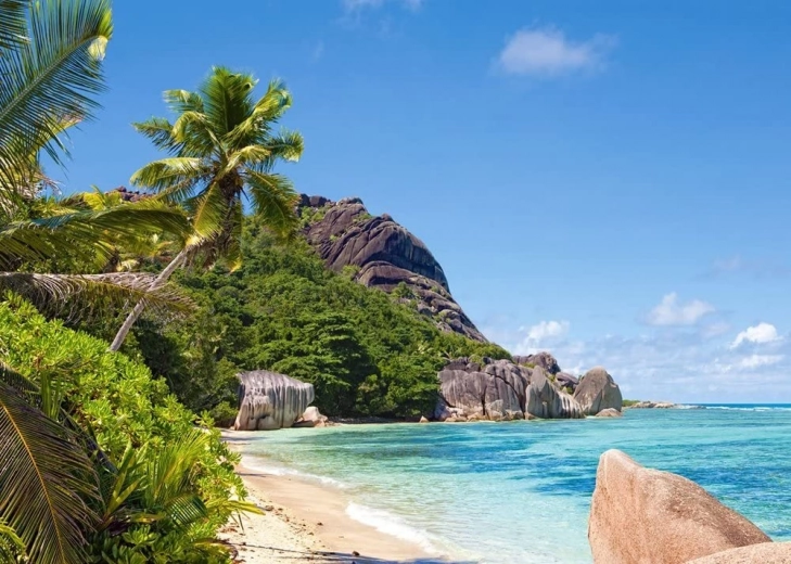 Puzzle Playa tropical Seychelles 3000 piezas