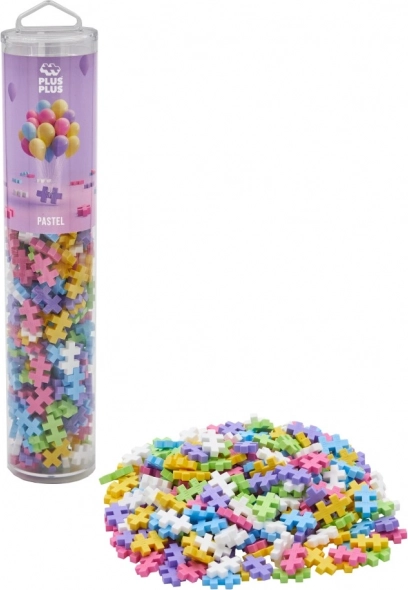 Plus-Plus Tubo Mezcla Pastel