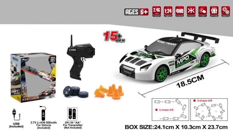 Coche teledirigido de drift Drift Car