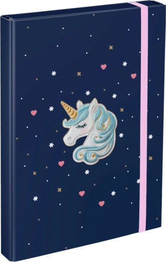 Carpetas para cuadernos escolares A4 Unicorn Gold BAAGL