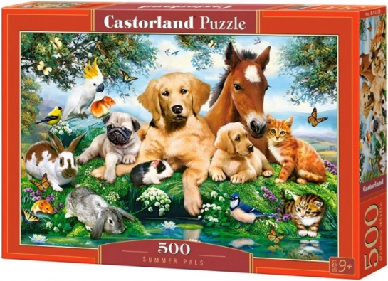 Puzle de 500 piezas Summer Pals CASTORLAND