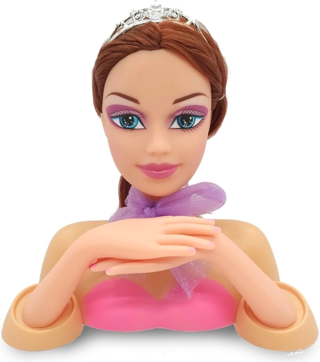 Cabeza de peluquería para peinar Emma Beauty Jamara