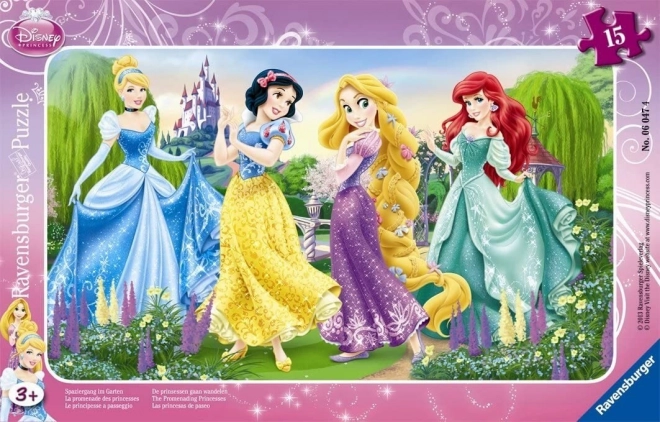 Puzzle Ravensburger Princesas Disney 15 piezas