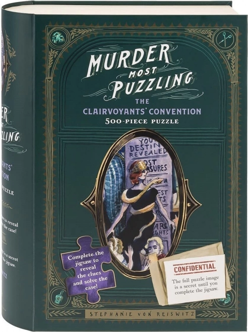 CHRONICLE BOOKS Puzzle con caso detectivesco La reunión de los clarividentes, 500 piezas