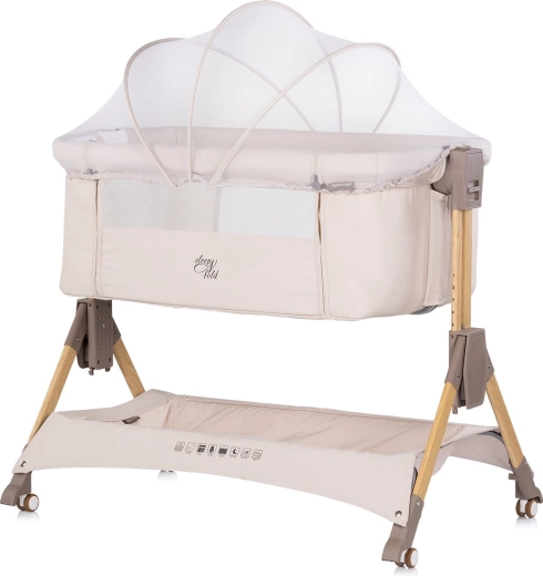 Cuna colecho Chipolino SleepNFold 2 en 1 cashmere