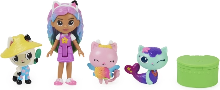 Cuatro personajes icónicos en un solo paquete