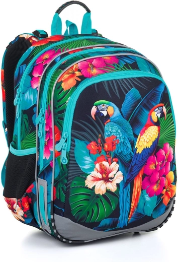 Mochila escolar Topgal ELLY guacamayos ara