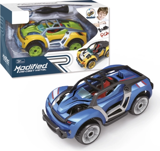 Coche desmontable 1:32 con función pull back