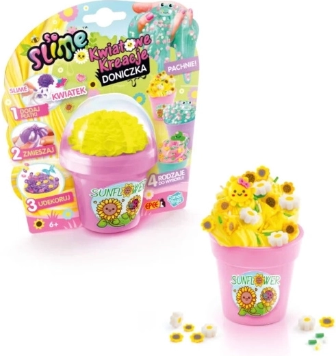 EPEE SoSlime creación floral – maceta con rosa