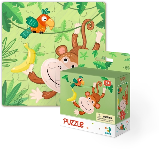 Puzzle DODO Monita de 16 piezas