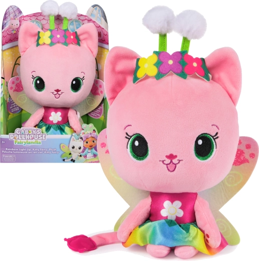 Spin Master Gabby’s Dollhouse peluche de hada gatita Wróżkicia interactivo 35 cm