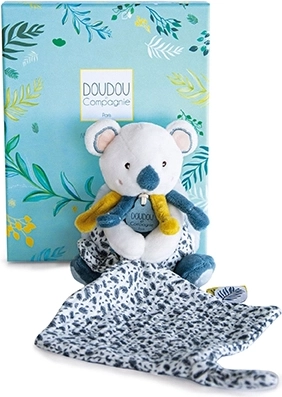 Set de regalo – koala de peluche Yoca y doudou