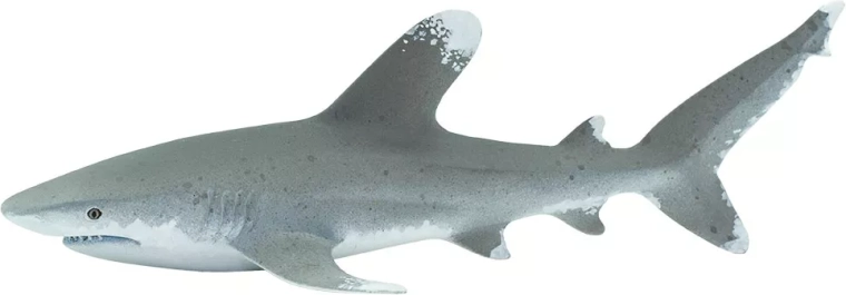 Figura de tiburón oceánico de puntas blancas Safari Ltd. - 1 pieza