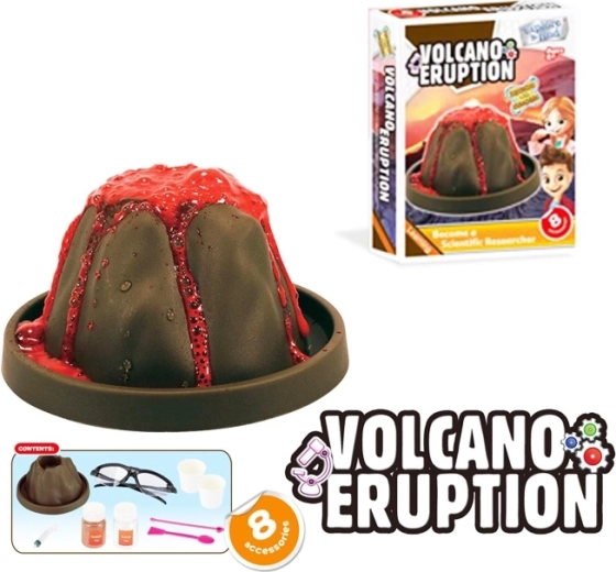 Erupción volcánica – kit educativo para hacer un volcán en casa