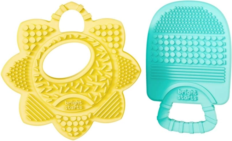Bright Starts mordedores Sunny Soothers, 2 uds (a partir de 3 meses)