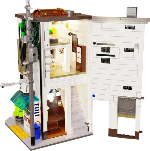 Panel lateral abatible