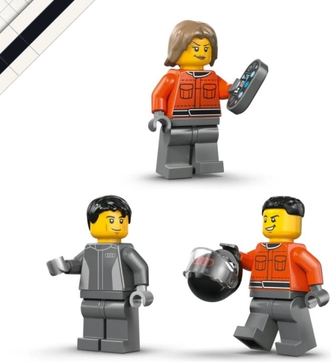 Juego en equipo con minifiguras