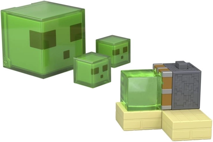 Slimes en distintos tamaños