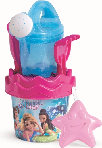 Androni set para la arena Sirenas con regadera – pequeño, 6 piezas
