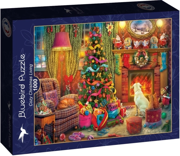 Puzzle Bluebird Navidad tranquila 1000 piezas