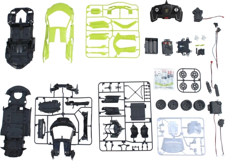 Kit de construcción sin pegamento ni herramientas (72 piezas)