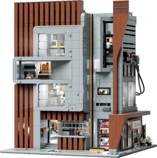 Arquitectura modular moderna para coleccionistas