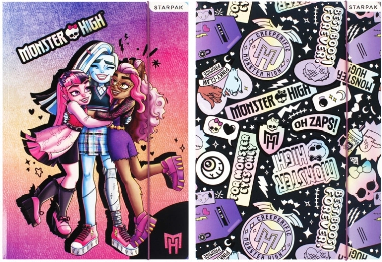 Funda para cuadernos A4 Monster High - 1 unidad