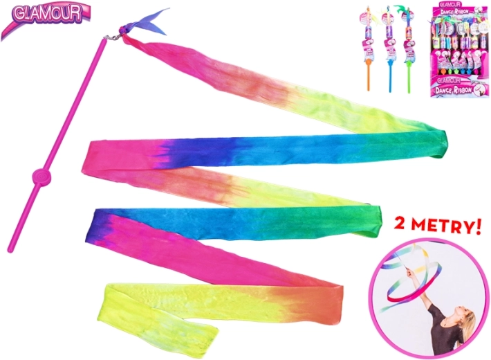 Cinta de gimnasia Glamour 200 cm