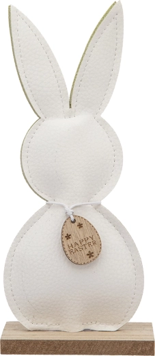 Figura decorativa de conejo con colgante 23 cm