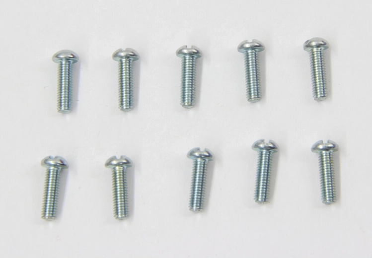 Tornillos de cabeza cilíndrica M3 × 10 mm, 10 unidades