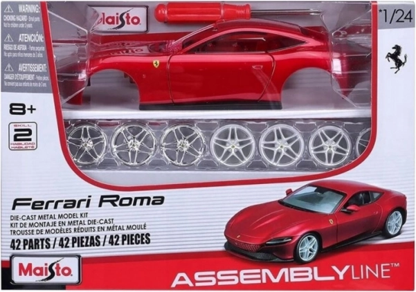 Maisto Assembly Line Ferrari Roma – kit de construcción del modelo de coche 1:24