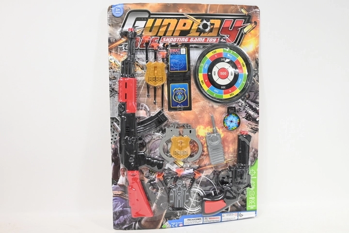 Set infantil con pistola en blíster grande - 1 pieza
