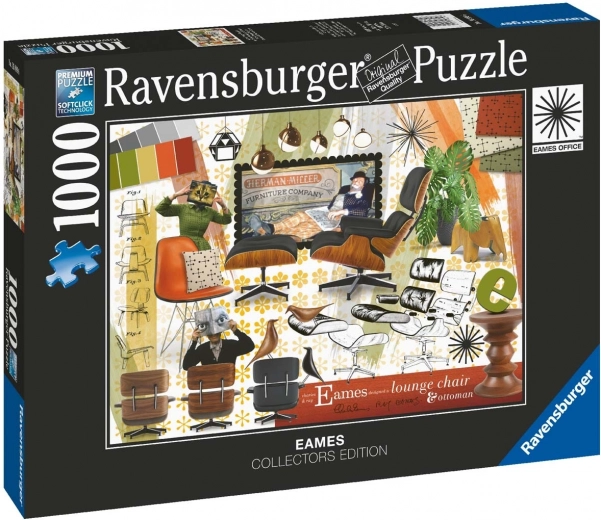 Puzzle Ravensburger Eames Design Classics 1000 piezas