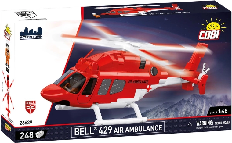 Cobi Bell 429 rescate aéreo 1:48 (248 piezas)