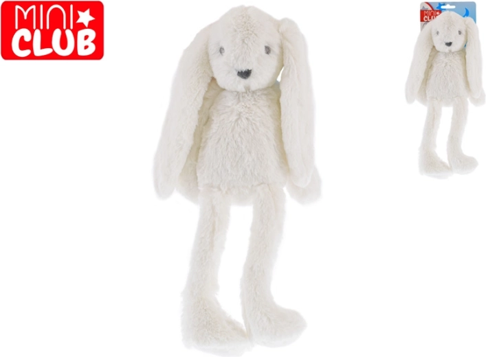 Conejito de peluche Mini Club 30 cm – blanco