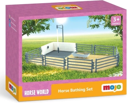 Set para bañar caballos MOJO con cercado