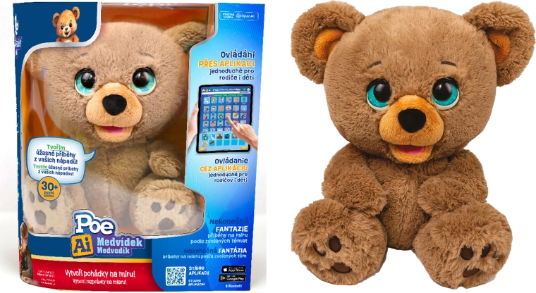 Osito de peluche interactivo Poe