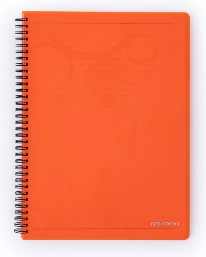 Bloc de espiral A5 Neo Colori naranja