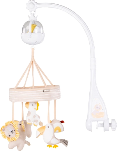 Chipolino carrusel musical para cuna con proyector lion & friends